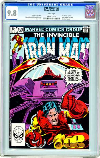 CGC Graded Comics - Iron Man #169 (CGC)