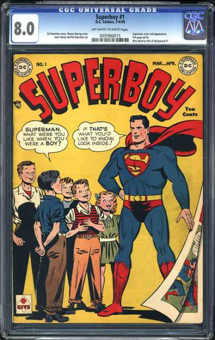 CGC Graded Comics - Superboy #1 (CGC)