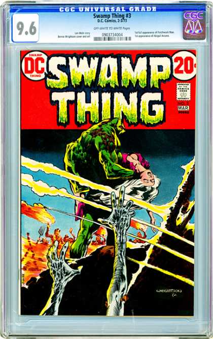 CGC Graded Comics - Swamp Thing #3 (CGC)