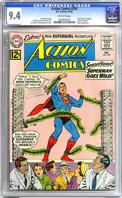 CGC Graded Comics - Action Comics #295 (CGC)