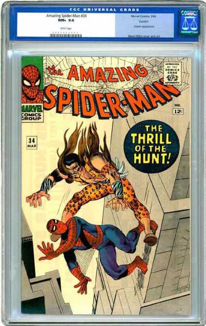CGC Graded Comics - Amazing Spider-Man #34 (CGC)