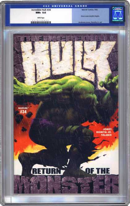 CGC Graded Comics - Incredible Hulk #34 (CGC)