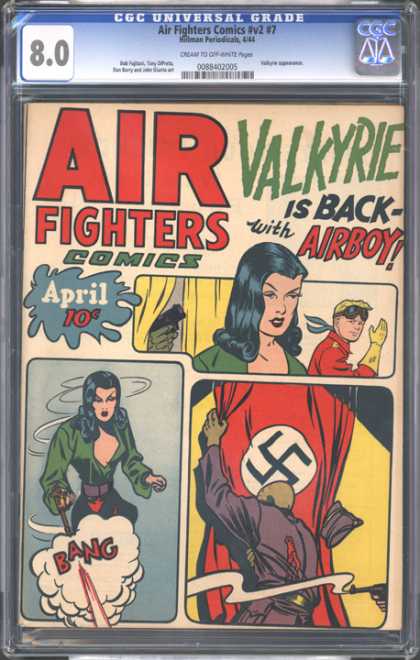CGC Graded Comics - Air Fighters Comics #v2 #7 (CGC)