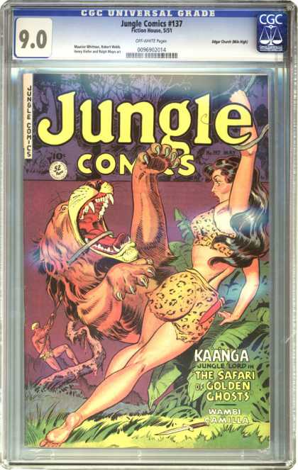 CGC Graded Comics - Jungle Comics #137 (CGC)