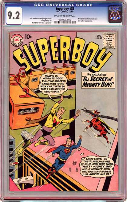 CGC Graded Comics - Superboy #85 (CGC)