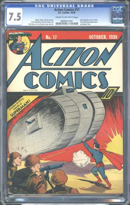 CGC Graded Comics - Action Comics #17 (CGC)