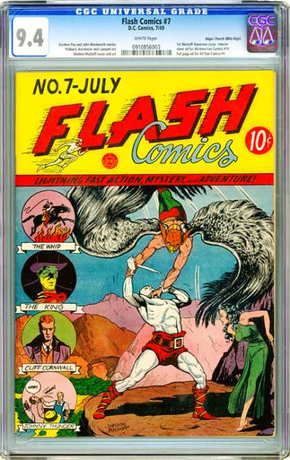 CGC Graded Comics - Flash Comics #7 (CGC)