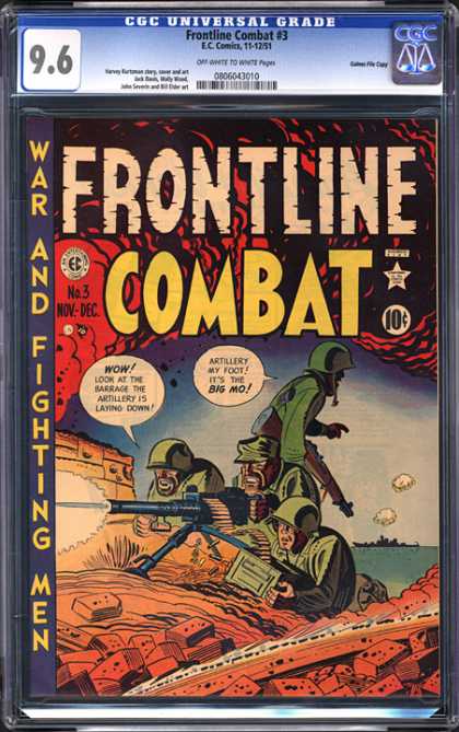 CGC Graded Comics - Frontline Combat #3 (CGC)