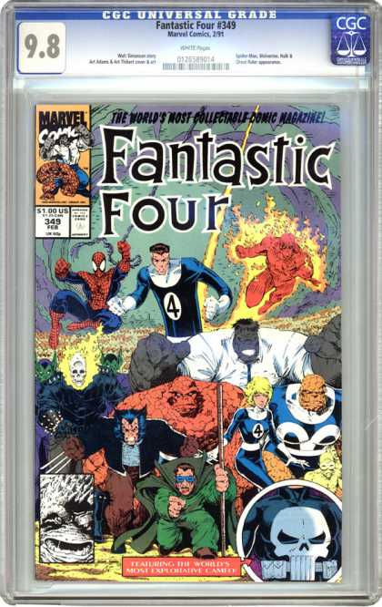 CGC Graded Comics - Fantastic Four #349 (CGC)