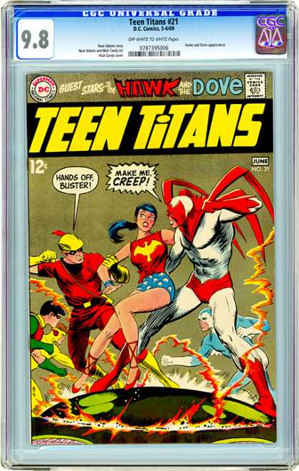 CGC Graded Comics - Teen Titans #21 (CGC)