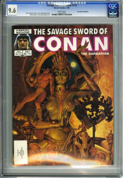 CGC Graded Comics - Savage Sword of Conan #114 (CGC)