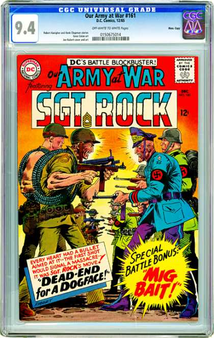 CGC Graded Comics - Our Army at War #161 (CGC)