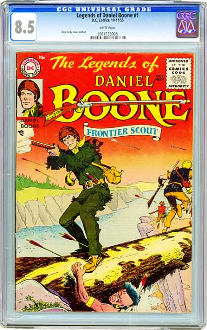 CGC Graded Comics - Legends of Daniel Boone #1 (CGC)