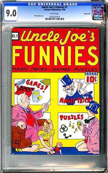 CGC Graded Comics - Uncle Joe's Funnies #1 (CGC)