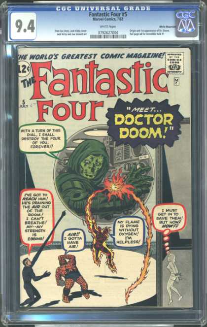 CGC Graded Comics - Fantastic Four #5 (CGC)