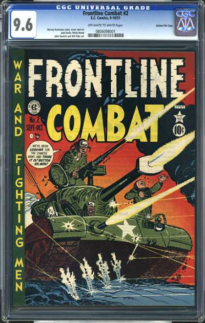 CGC Graded Comics - Frontline Combat #2 (CGC)