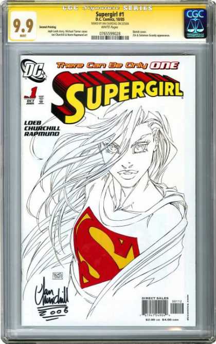 CGC Graded Comics - Supergirl #1 (CGC) - Only One - Number One - First Series - Supergirl - There Can Only Be One