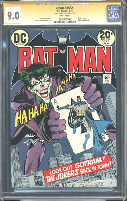 CGC Graded Comics - Batman #251 (CGC)