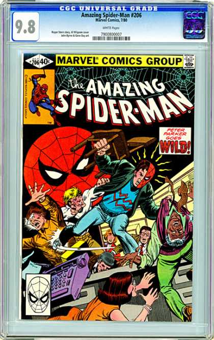 CGC Graded Comics - Amazing Spider-Man #206 (CGC)