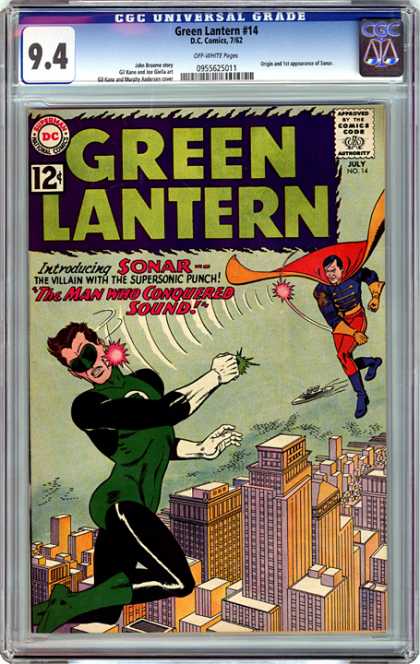 CGC Graded Comics - Green Lantern #14 (CGC)