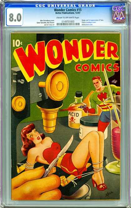 CGC Graded Comics - Wonder Comics #15 (CGC)
