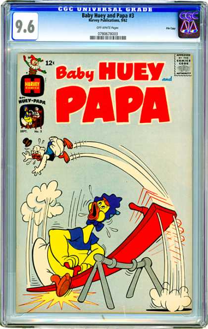CGC Graded Comics - Baby Huey and Papa #3 (CGC)