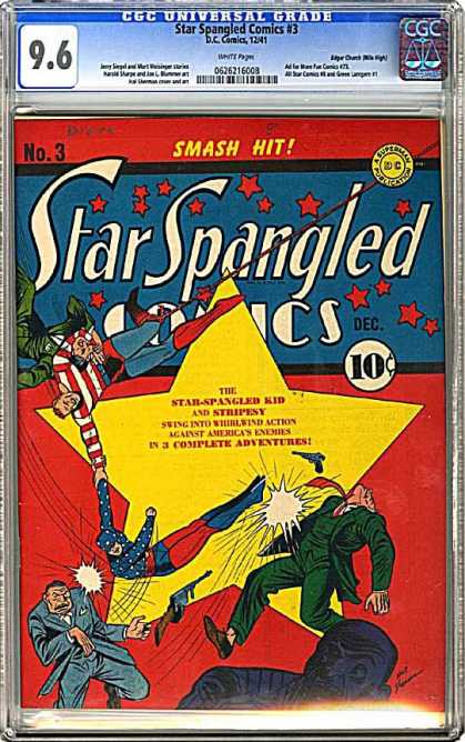 CGC Graded Comics - Star Spangled Comics #3 (CGC)