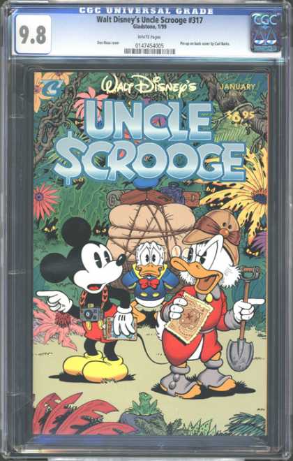 CGC Graded Comics - Walt Disney's Uncle Scrooge #317 (CGC) - Walt Disney - Uncle Scrooge - 317 - Scrooge - Disney