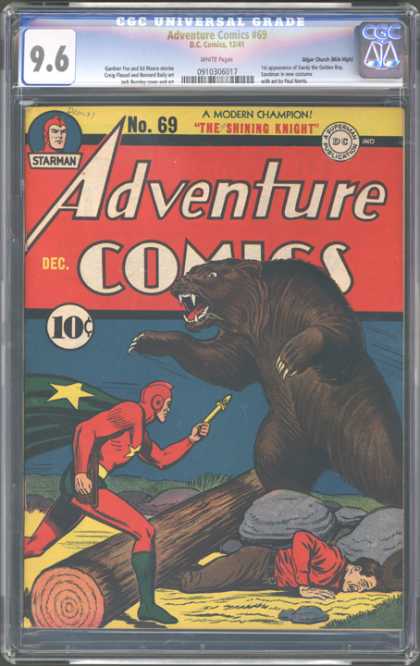 CGC Graded Comics - Adventure Comics #69 (CGC)