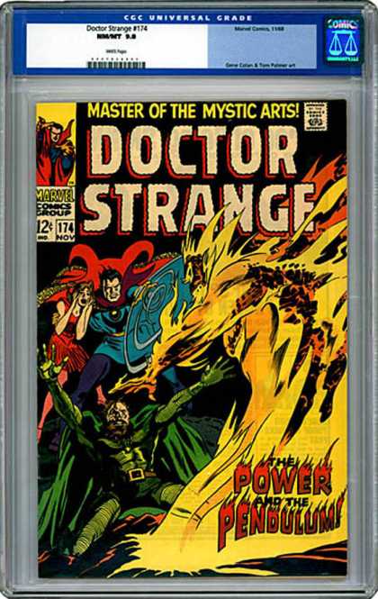 CGC Graded Comics - Doctor Strange #174 (CGC) - Doctor Strange - Comics Code - Master Of The Mystic Arts - Marvel - The Power And The Pendulum