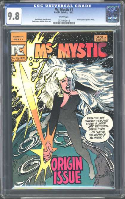 CGC Graded Comics - Ms. Mystic #1 (CGC)