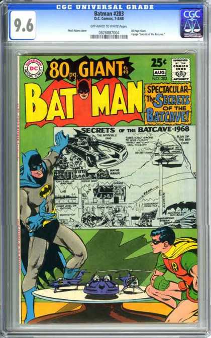 CGC Graded Comics - Batman #203 (CGC)
