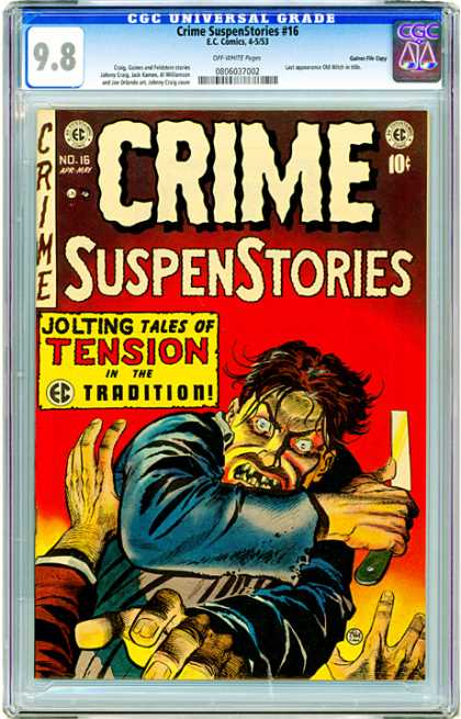CGC Graded Comics - Crime SuspenStories #16 (CGC)