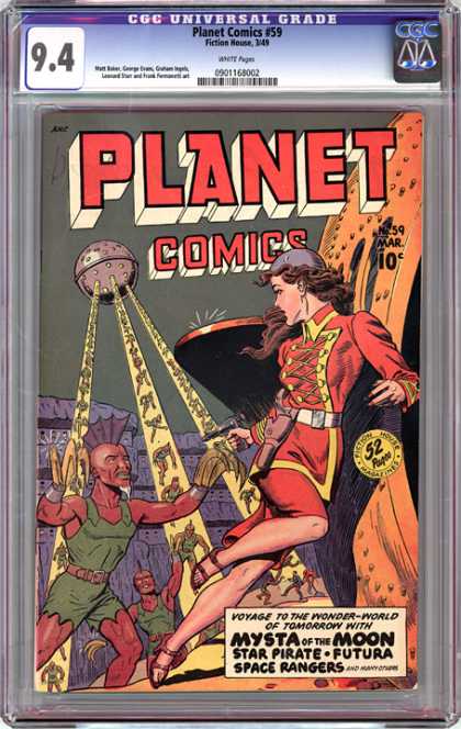 CGC Graded Comics - Planet Comics #59 (CGC)