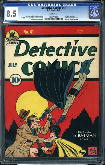 CGC Graded Comics - Detective Comics #41 (CGC)