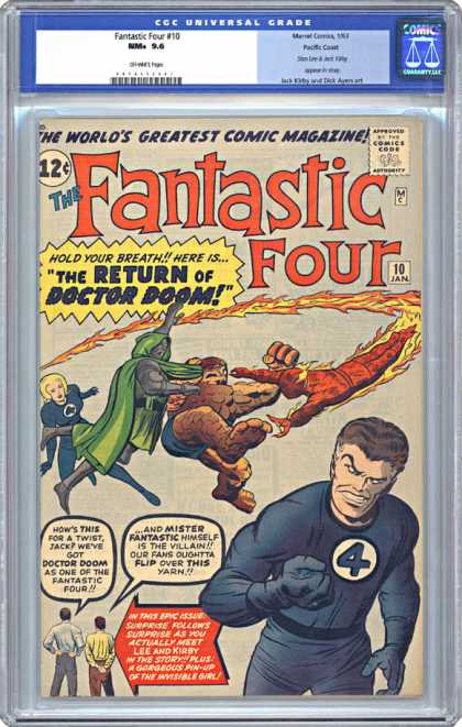 CGC Graded Comics - Fantastic Four #10 (CGC)