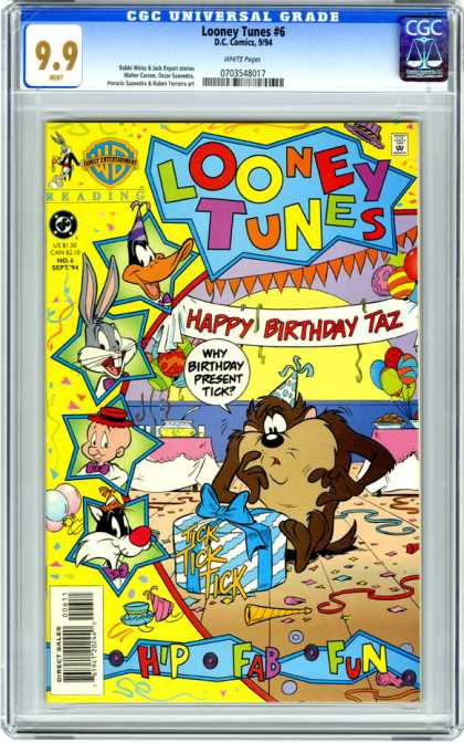 CGC Graded Comics - Looney Tunes #6 (CGC) - Looney Tunes - Tax - Bugs Bunny - Seymor - Elmer Fudd