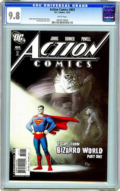 CGC Graded Comics - Action Comics #855 (CGC)