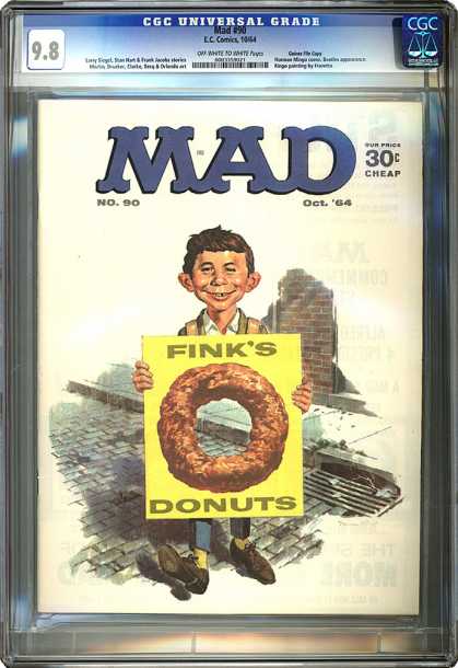 CGC Graded Comics - Mad #90 (CGC)