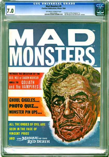 CGC Graded Comics - Mad Monsters #9 (CGC)