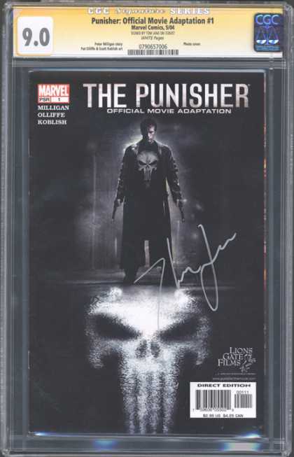 CGC Graded Comics - Punisher: Official Movie Adaptation #1 (CGC)