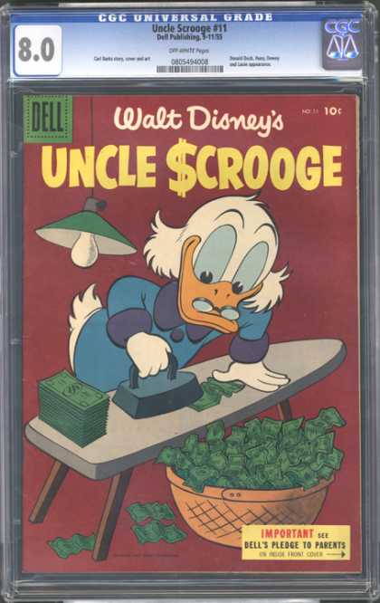 CGC Graded Comics - Uncle Scrooge #11 (CGC)