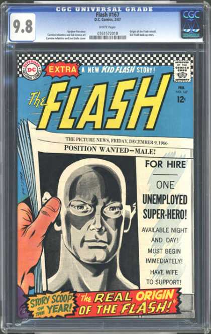 CGC Graded Comics - Flash #167 (CGC)