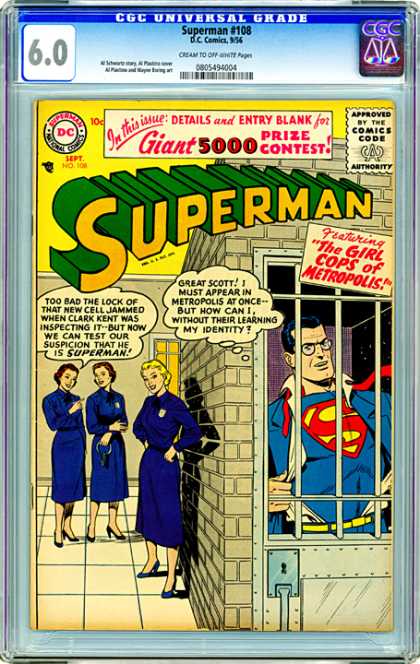 CGC Graded Comics - Superman #108 (CGC)