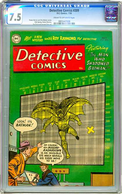 CGC Graded Comics - Detective Comics #209 (CGC)