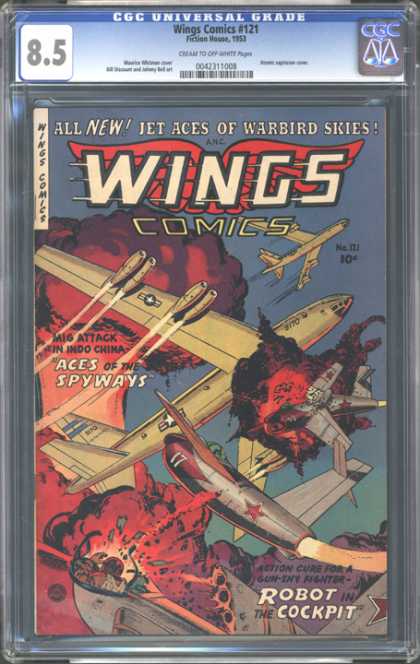 CGC Graded Comics - Wings Comics #121 (CGC)