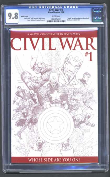 CGC Graded Comics - Civil War #1 (CGC)
