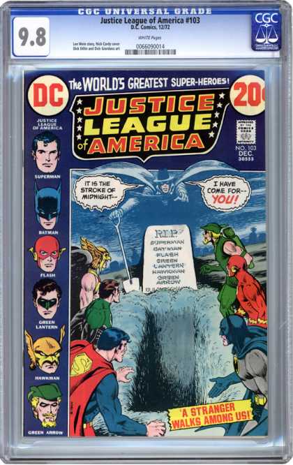 CGC Graded Comics - Justice League of America #103 (CGC)