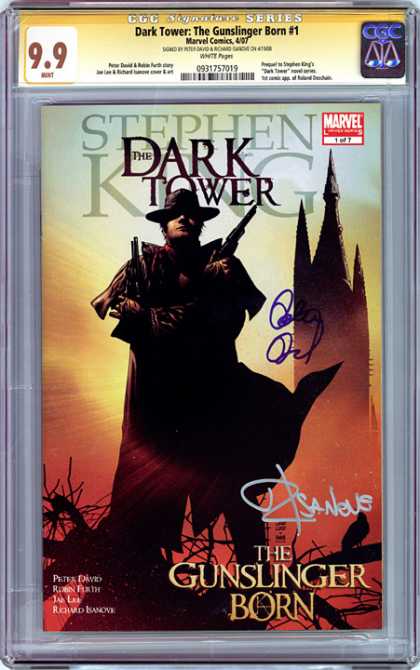CGC Graded Comics - Dark Tower: The Gunslinger Born #1 (CGC) - Stephen King - The Dark Tower - Marvel Comics - The Gunslinger Born - Peter David