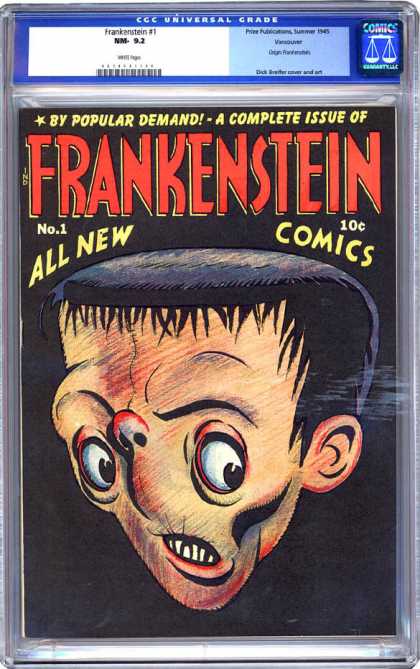CGC Graded Comics - Frankenstein #1 (CGC)